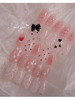 ネイルグロウ(NAIL GLOW)/サンプルデザイン♪