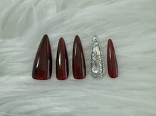 ネイルサロン グロッシー(Nail salon glossy)/ボルドー埋めつくし