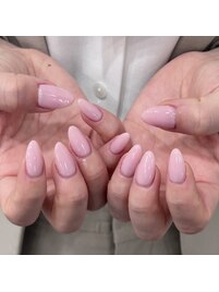 【jr nailist】ワンカラーネイル