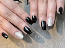 リッシュ(RICHE)/ブラック×ラメ