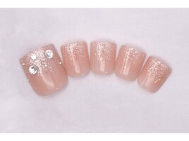 6000円　フットネイル