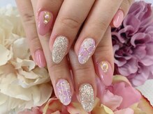 ディーネイル 京橋(D-nail)/【松崎】上品♪フラワーアート