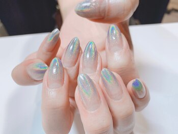 アイスタジオ アンド ダブルネイル 西院店(EYE STUDIO&W NAIL)/ユニコーングラデーション