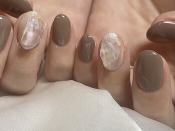 ドレス(Dress nail＆eyelash Lolonois)/シンプルニュアンスフィルイン