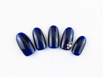 ネイルサロン ディーバ ギンザ(Nail salon Diva GINZA)/One color plus（ストーン）