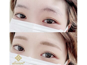 アリュージョン 天王寺阿倍野店/眉毛アイブロウ×まつげパーマ