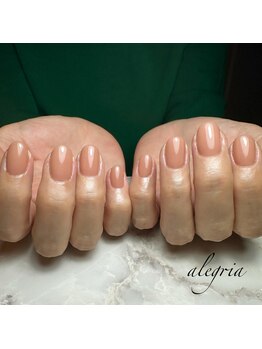 サーモンピンクネイル