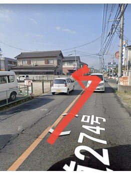 ルアネイル(lua nail.)/倉敷駅方面からお越しの方