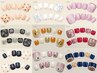 【定額＊フットネイル】華やかアート/マグネット/ニュアンス等　¥9900→¥8900