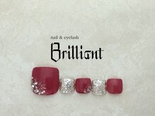 ネイルアンドまつげエクステのお店 ブリリアント 草加(Brilliant)/Foot 　定額8800円コース