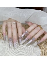 ピンキーネイル(Pinky Nail)/長さだし持ち込みデザイン