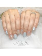 ソワ(sowa)/さりげなくおしゃれくすみブルー