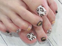 アリュール アンド エテルノ 小山店(Allure & ETERNO)/フット　レオパード柄