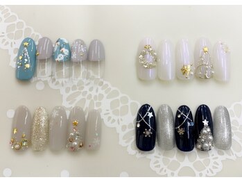 プルミエ ネイル(Premier Nail)/Xmasネイル★¥11000定額
