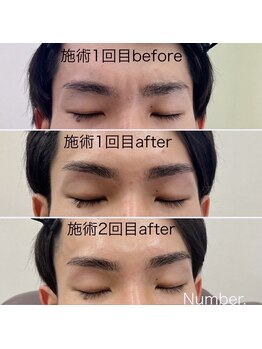 ナンバー(Number.)/リピーターさま★【メンズ眉】