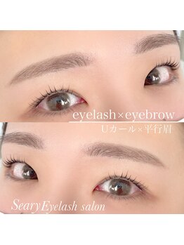 セアリー 習志野/まつ毛パーマ×美眉スタイリング