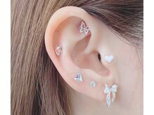 リリカネイル(Ririka nail)/耳ツボジュエリー10粒まで2900円