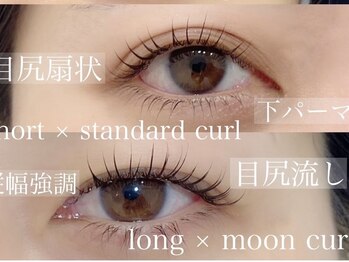 リル 名古屋駅前店(Rill)/目尻のデザインで印象操作