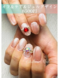 持ち込みデザインネイル