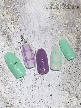 エムズスタイル ネイルバー(M's Style NAIL BAR)/design sample
