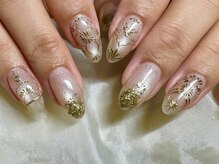 アムネイル 上野御徒町(amu nail)の雰囲気（手書きジュエリーネイル）