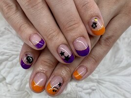 【前田】ハロウィンnail♪