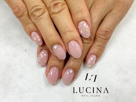 C-172 桜色ピンクネイル