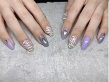 モレリア(morelia)/アニマル柄ネイル