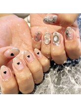 リンドネイル バイ モカ アンド ララ(Lind nail by moca and LaLa)/ちぐはぐネイル