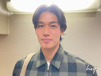 ヘイ 五反田店(hey)/メンズ眉毛＊アーチ眉で優しめに