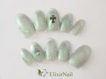 エリクサーネイル 神田(Elixir Nail)/シンプル / クーポン使用