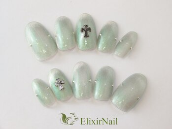 エリクサーネイル 神田(Elixir Nail)/シンプル / クーポン使用