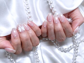 ミラー/リボン/パール