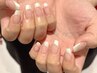 《ウォーターケア付》パラジェル変更OK【HAND】フレンチ￥10,500→￥9,500