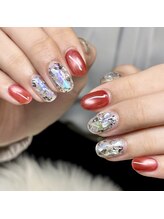 マイオティック ネイル(miotic nail)/キラキラ奥行きデザイン