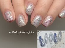 フェリーチェ(nail salon＆school felice)/パラジェル/定額制ニュアンス
