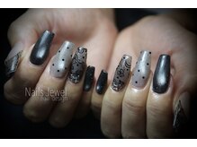 ネイルズ ジュエル(Nails Jewel)の雰囲気（パラジェルベース使用。一層削り施術で自爪を育成！）
