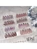迷ったらこれ◎【綺麗系＆ワンホン nail】 ￥6,500