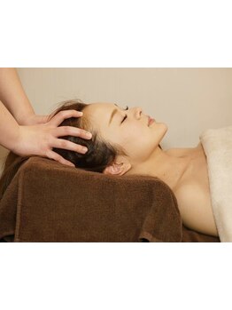 ヘッドスパで癒されたい