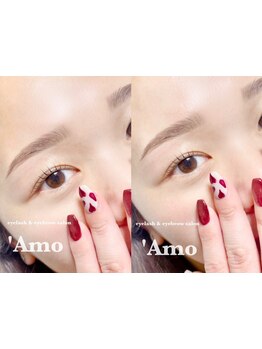 アイブロウメニューがあるサロン