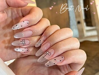 ベストネイル 渋谷109前店(Best Nail)/長さだしマグネットドット