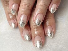 ヘアーアンドネイル ルシア(Hair&Nail Lucia)/ラメグラデーションネイル