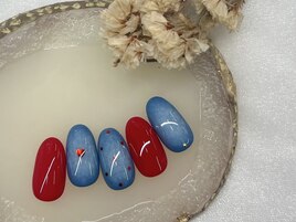 デニムネイル ドット