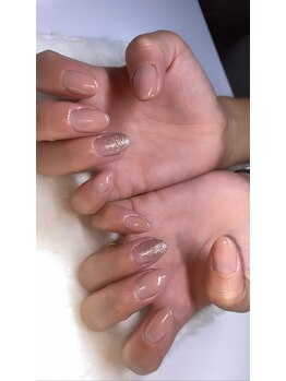 ワンカラー×グラデーション