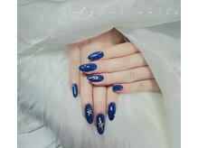 アユミネイル 川崎(Aumi nail)/ネイビーに星！