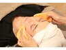 【鍼なしエステ】小顔フェイシャル＋美白パック＋ドライヘッドスパ　50分