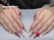 ゼン ネイル デザイン 池袋(ZEN NAIL DESIGN)/長さだしやり放題×つけ放題