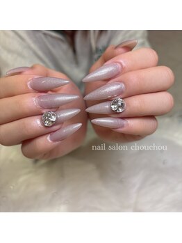 シュシュ(chouchou)/ワンカラーにビジュー☆