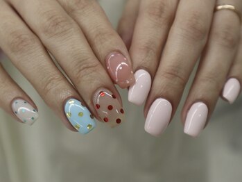 シーズネイル 渋谷店(She's nail)の写真/《新規付け替えオフ無料★》リピーター多数★21時迄営業◎定額Art¥4500～☆【写真:初回オフ込¥7980】