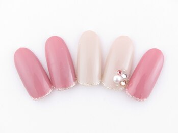 エリクサーネイル 五反田(Elixir Nail)/定額a シンプル/クーポン使用